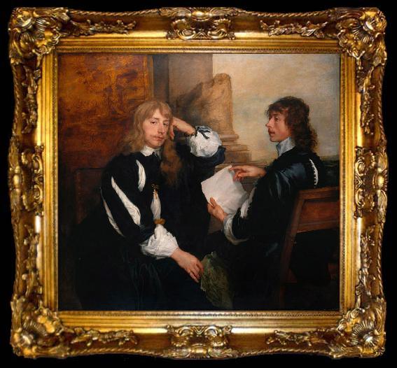 framed  Dyck, Anthony van Thomas Killigrew and William (mk25), ta009-2
